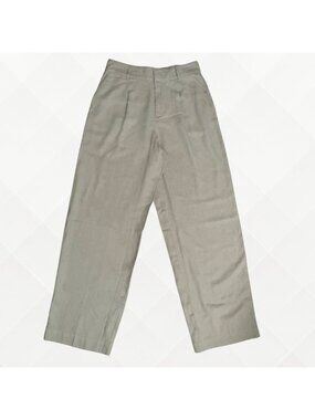 NWT A New Day Linen Blend Dress Pants • Light Green